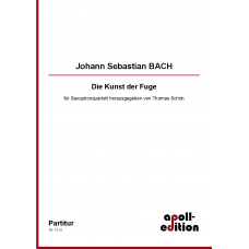 BACH Johann Sebastian: Art of Fugue (Kunst der Fuge)