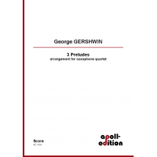 GERSHWIN George: 3 Preludes