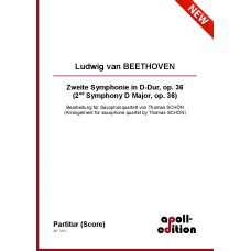 BEETHOVEN Ludwig van: Zweite Symphonie in D-Dur, op. 36