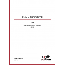 FREISITZER Roland: trio for flute, bass clarinet and piano