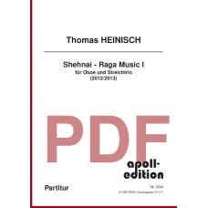 HEINISCH Thomas: Shehnai - Raga music I