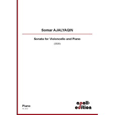 AJALYAQIN Somar: Sonata for Violoncello and Piano