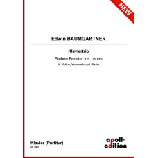 BAUMGARTNER Edwin: Klaviertrio
