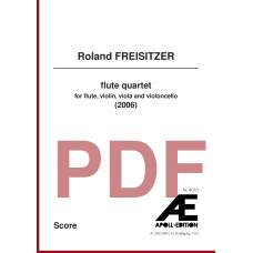 FREISITZER Roland: flute quartet (2006) 