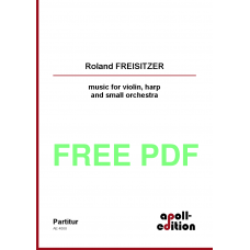 FREISITZER Roland: music for violin, harp and small orchestra