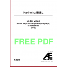 ESSL Karlheinz: under wood (2012)