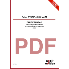 STUMP-LINSHALM Petra: EAU DE PHARAO (simplified version)