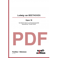 BEETHOVEN Ludwig van: Opus 16